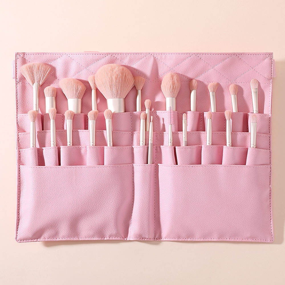24 Piece Halouw Professional Brush Set